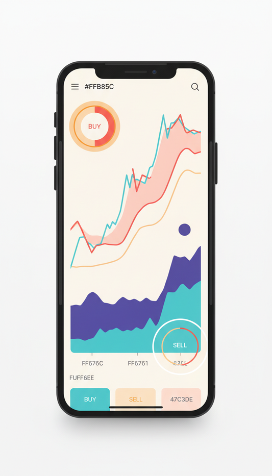 Crypto signal dashboard mobile app